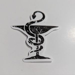RX pharmacy Sticker